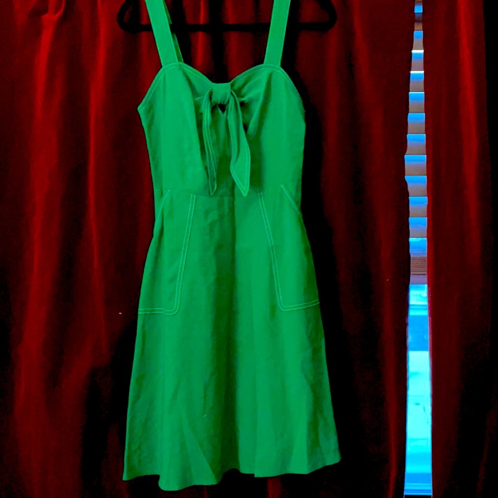 Green dress